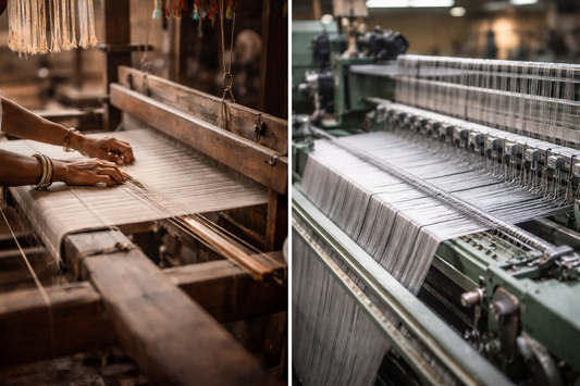 Handloom vs Power Loom: Understanding the Craft Behind Cotton