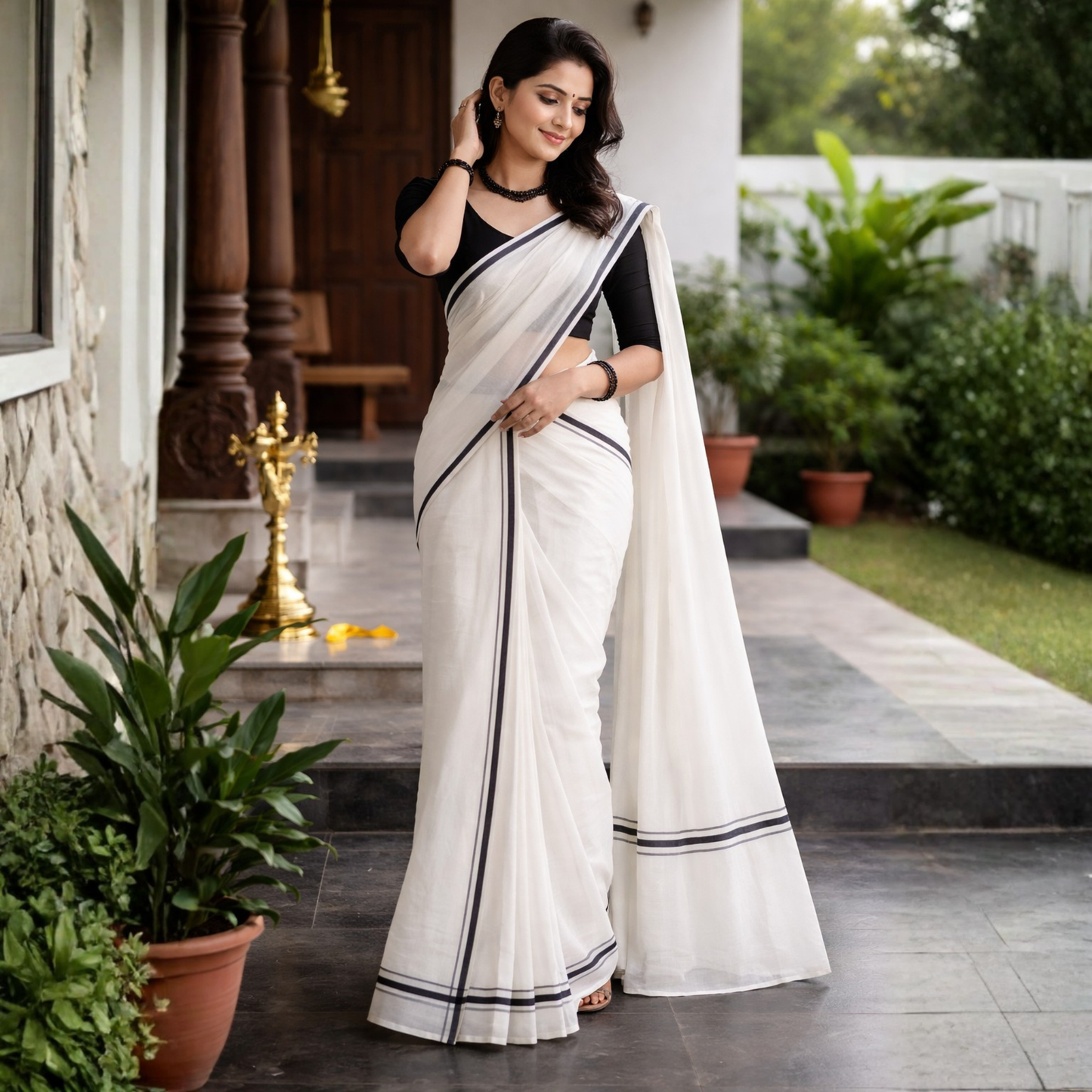Puliyilakkara Set Mundu – Pure Cotton